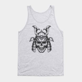 Samurai  Skull Tank Top